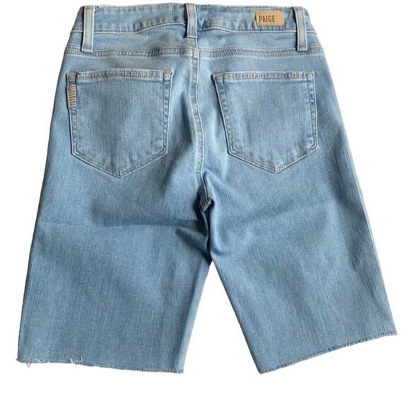 Paige Jax Cut Off Shorts Size 24 Denim⭐️⭐️⭐️⭐️⭐️ - Picture 2 of 9